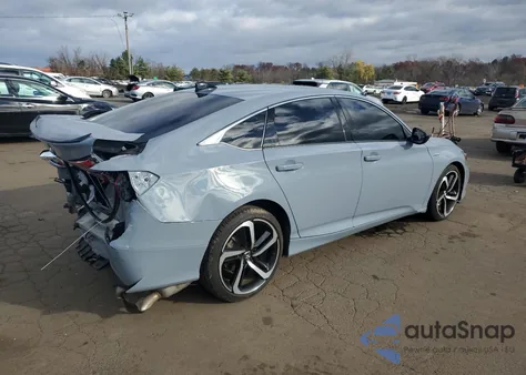 2022 Honda Accord Hybrid Sport from USA, damaged, VIN 1HGCV3F22NA046974